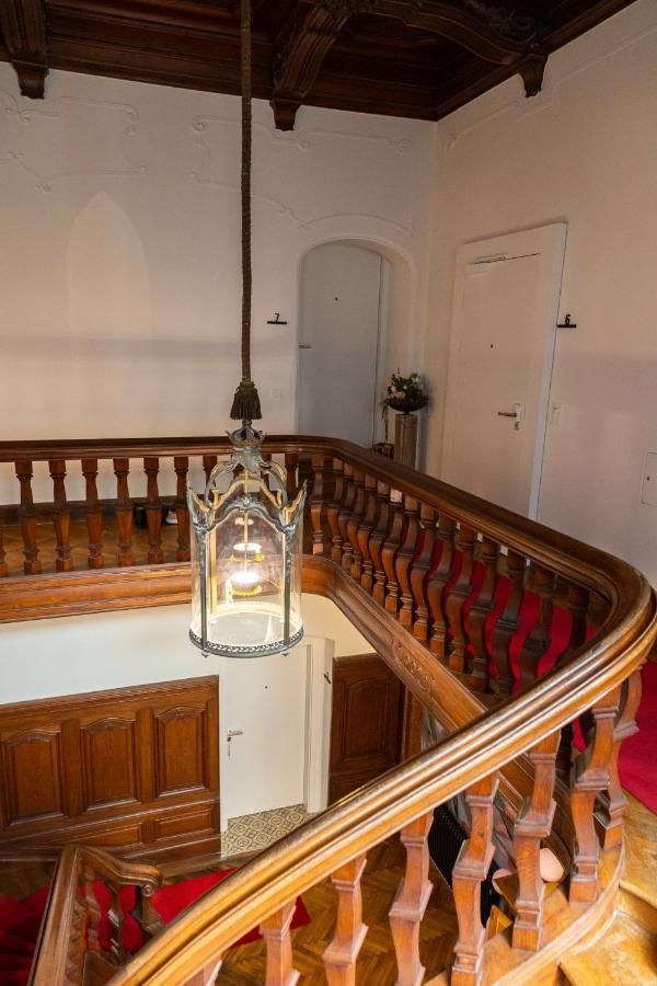 Apartment In Historischer Villa Mit Parkplatz Grünau im Almtal Esterno foto
